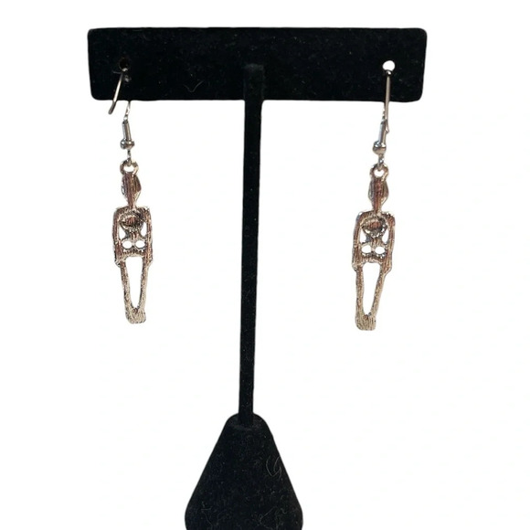 NWT 3 for $20 Silver Skeleton Dangle Fashion Pierced Earrings “you pick 3” - Picture 3 of 4